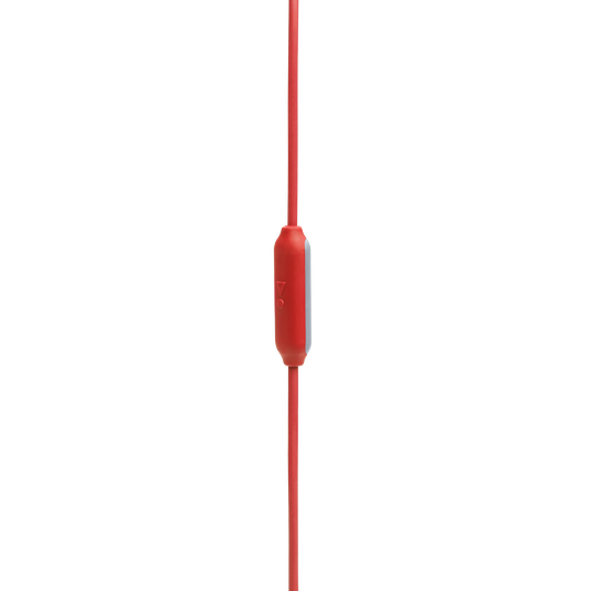 JBL Endurance Run 2 Wired - Coral Orange - Waterproof Wired Sports In-Ear Headphones - Detailshot 2 image number null